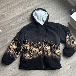 Ameri Mode Sherpa Fleece Jacket
